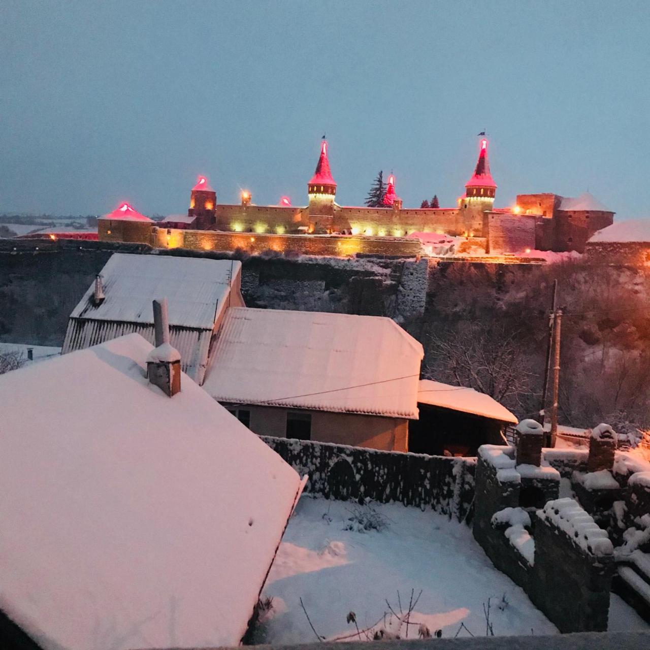 Hotel Nazar Stodolya Kamianets-Podilskyi Exterior foto